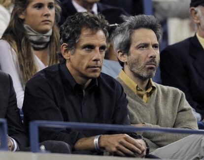 El actor Ben Stiller no se ha querido perder la final.