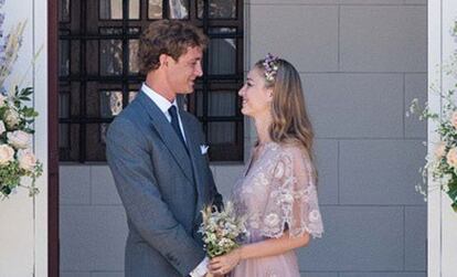 Pierre Casiraghi y Beatrice Borromeo.