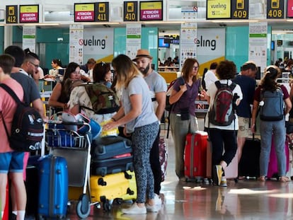 Vueling, Ryanair, Iberia y Air Europa, las más reclamadas por los pasajeros