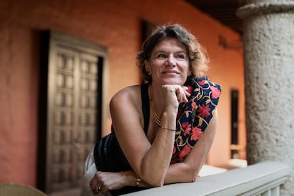 Mariana Mazzucato, durante el Hay Festival en Cartagena, el 27 de enero de 2024.