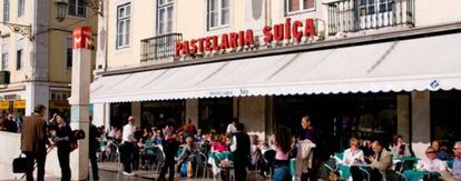 La Suíça, en la plaza lisboeta del Rossio