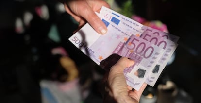 Billetes de 500 euros.