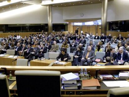 Vista de la sede del Tribunal de Luxemburgo donde se celebró el juicio sobre las 'vacaciones fiscales'