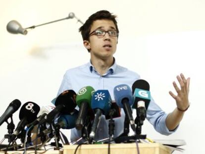 Errejón, secretari polític de Podem.