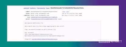 Novedades en el panel WiFi Android 16