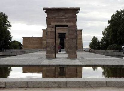 Imagen del templo de Debod.