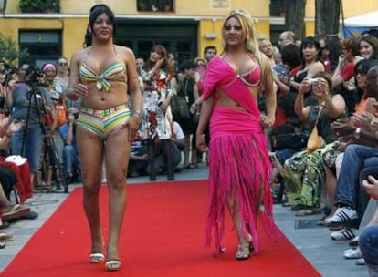 Las prostitutas de Madrid celebran un desfile de moda para defender la libertad sexual