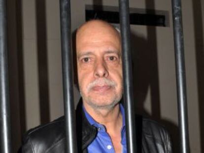 Carlos Chavez, en prisión este martes en Santa Cruz, Bolivia.
