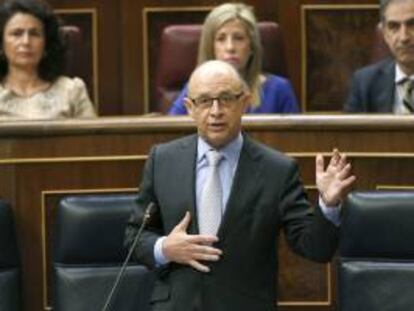 El ministro de Hacienda y Administraciones Públicas, Cristóbal Montoro. EFE/Archivo
