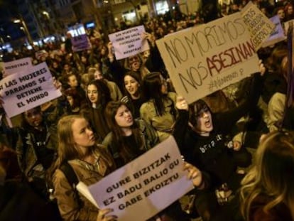 Centenares de miles de mujeres salen a la calle en todo el mundo para clamar contra la violencia de género y por la equiparación de derechos