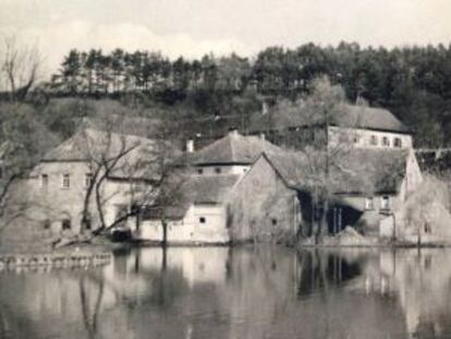 O castelo dos Pölnitz, em Aschbach, onde Gurlitt se retirou com a família no fim da II Guerra Mundial.