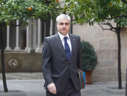 Germà Gordó, consejero de Justicia.