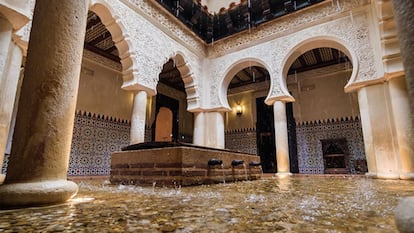 El balneario Castilla Termal Olmedo está construido sobre un antiguo convento del siglo XII.