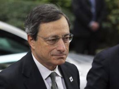 El presidente del Banco Central Europeo (BCE), Mario Draghi. EFE/Archivo