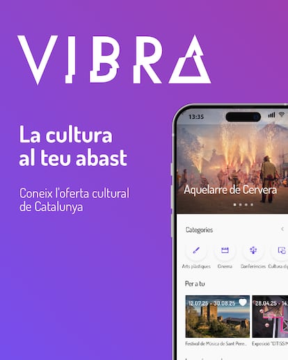 Captura de l'aplicació Vibra.