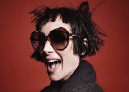 La actriz Winona Ryder en la campa&ntilde;a de la nueva colecci&oacute;n de Marc Jacobs.