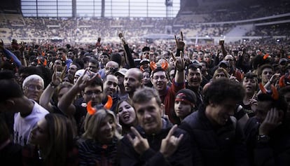 Público en el concierto de AC/DC en Sevilla el año pasado.