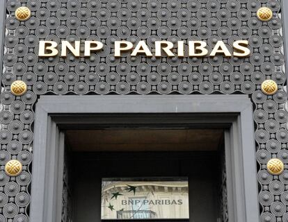 Fachada de un edificio de BNP Paribas en Paris
 
   / AFP PHOTO / ERIC PIERMONT