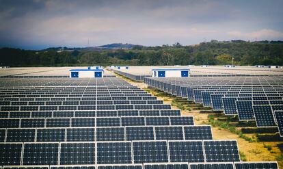 Planta fotovoltaica de San Roque (Cádiz).