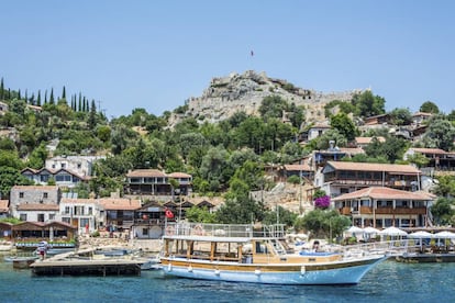 La pequeña isla turca de Kekova.