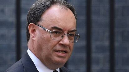 El nuevo gobernador del Banco de Inglaterra, Andrew Bailey, el pasado septiembre en Londres