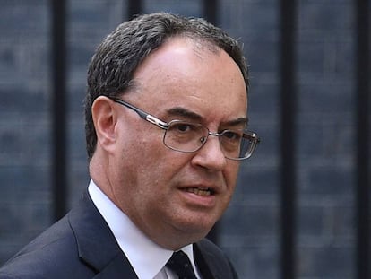 El nuevo gobernador del Banco de Inglaterra, Andrew Bailey, el pasado septiembre en Londres