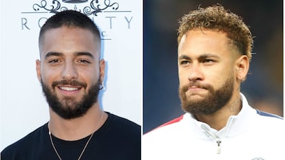 Maluma y Neymar.