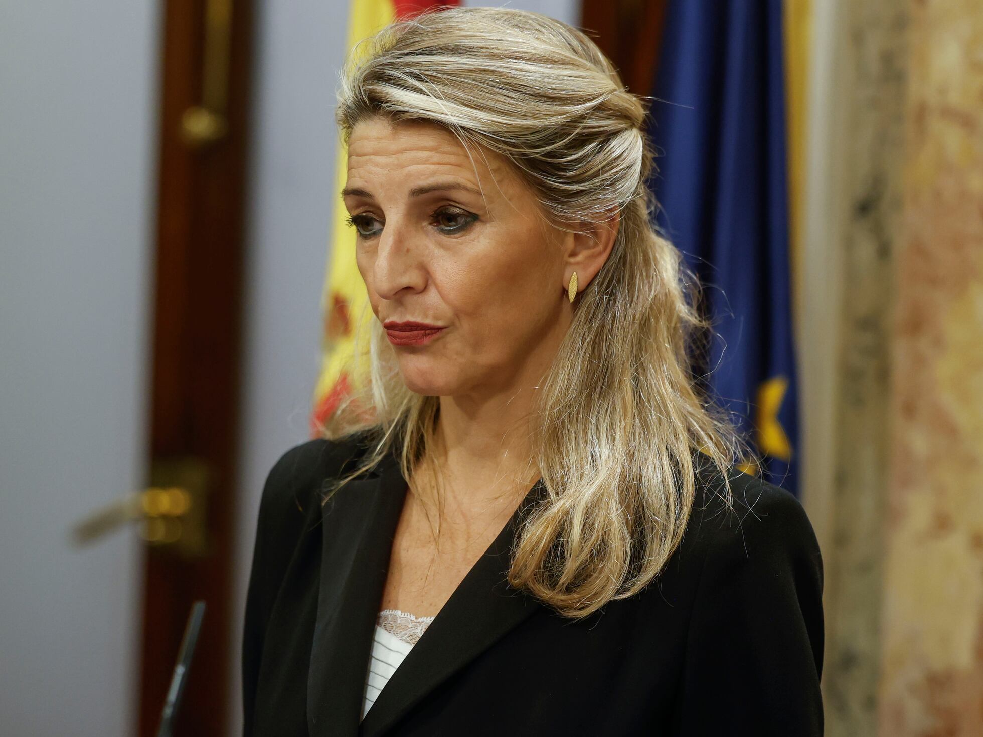 Yolanda Díaz se pronuncia sobre el 'caso Errejón': “No tenía que haber sido ni diputado ni portavoz” | El PAÍS Exprés | EL PAÍS