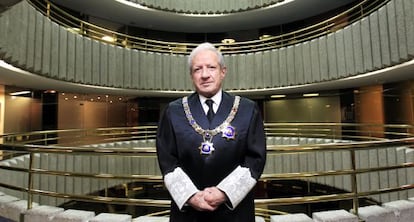 Pascual Sala, presidente del Tribunal Constitucional.