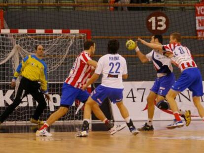 Atlético de Madrid-San Antonio de la pasada Liga Asobal