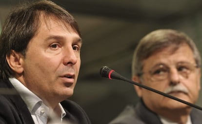 Stosic durante una comparecencia ante los medios.