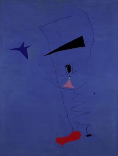 'Peinture (Etoile Bleue)', de Joan Miró.