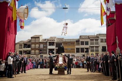 Bajada del Ángel, Peñafiel (Valladolid).