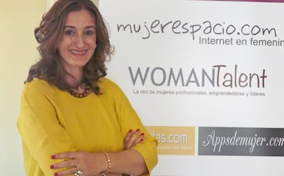 Beatriz Recio, emprendedora de Mujerespacio. 