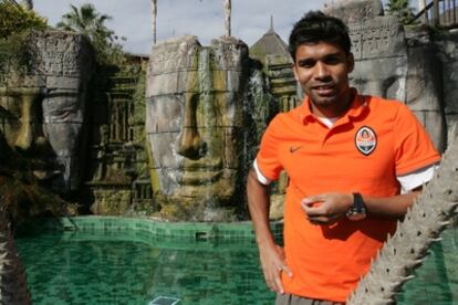 Eduardo Da Silva, en el hotel de concentración en Benidorm.