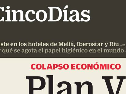 Lee gratis el periódico ‘Cinco Días’