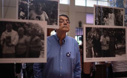 El escritor Sergio Ramírez durante la inauguración del museo en honor a las víctimas de la represión, el lunes, en Managua.