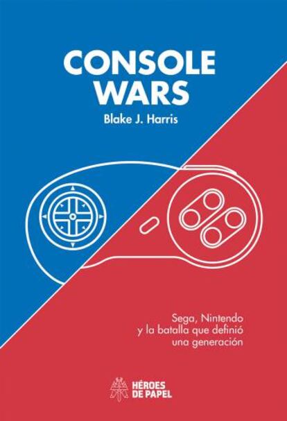 Portada de la edición en castellano de 'Console Wars'.