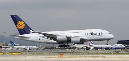 Avi&oacute;n de Lufthansa