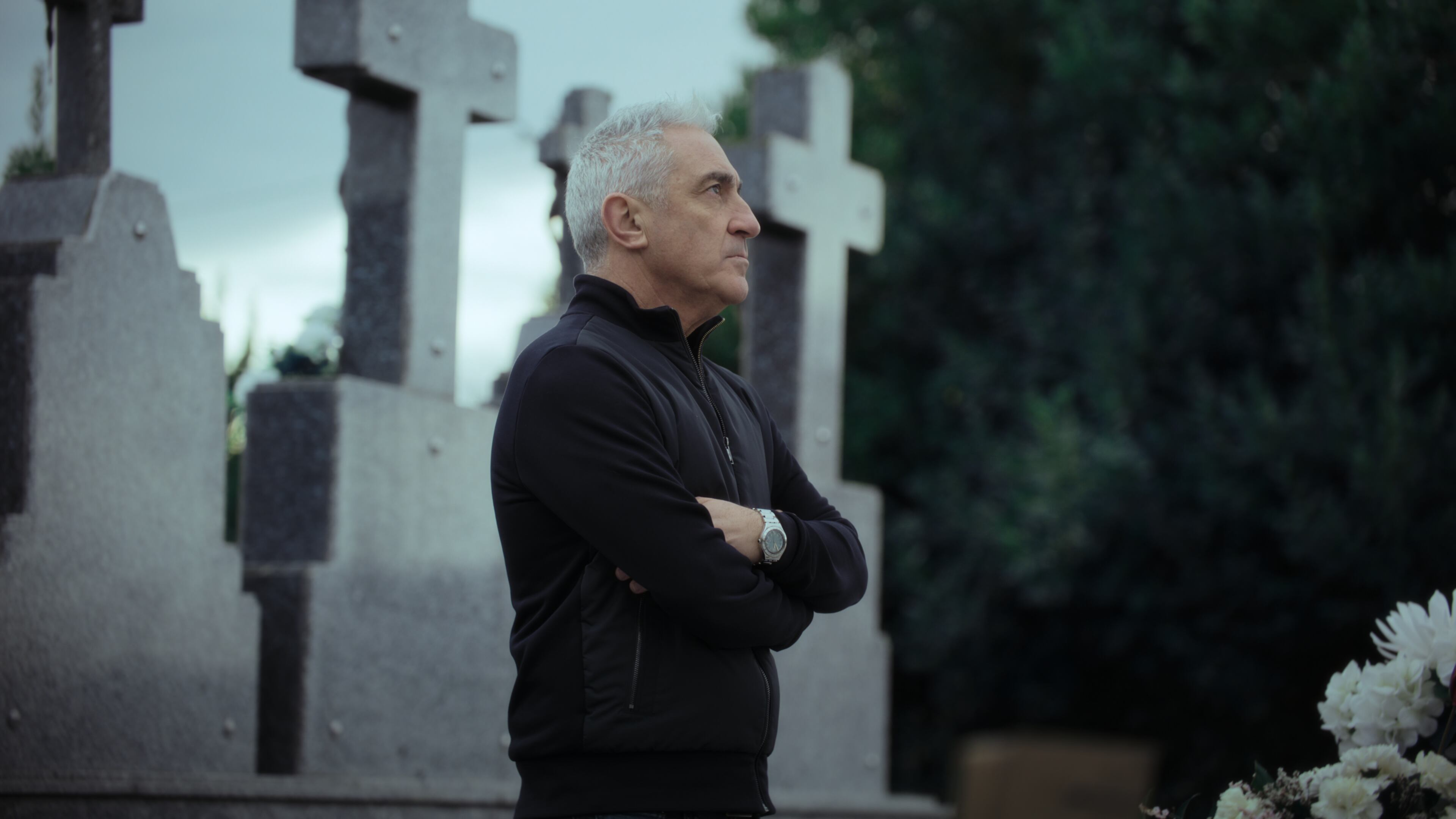 El periodista Jon Sistiaga, en un momento del documental 'Miguel Ángel Blanco: Las 48 horas que lo cambiaron todo'.