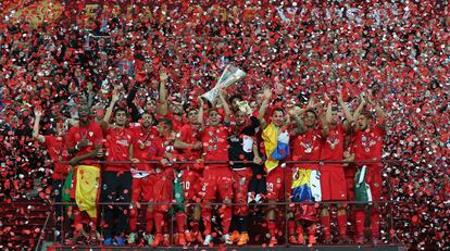 El Sevilla, campeón de la Liga Europa