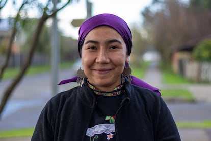 Lucrecia Córdova, educadora del jardín de niños.