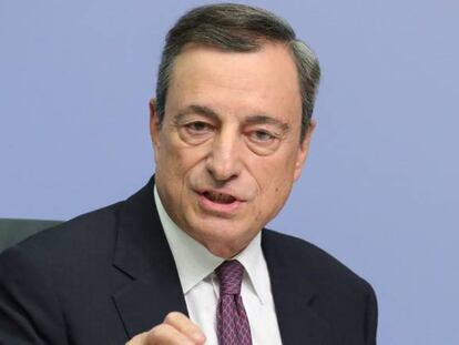 Mario Draghi, presidente del BCE.