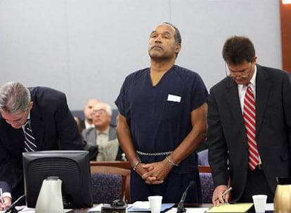 O.J Simpson, durante el juicio