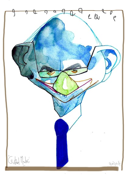 Cristóbal Montoro, por Sciammarella, 18 de julio de 2025.