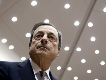 El presidente del BCE, Mario Draghi, en una imagen de archivo.