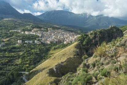 La localidad de Isnello, en el parque regional de las Madonie, en Sicilia.