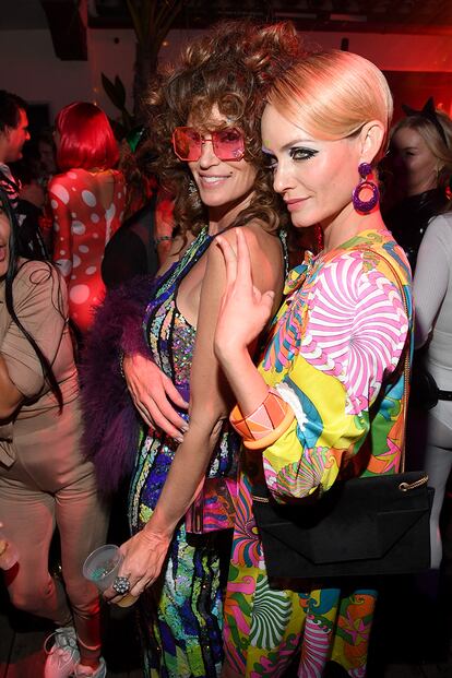 Cindy Crawford y Amber Valletta.