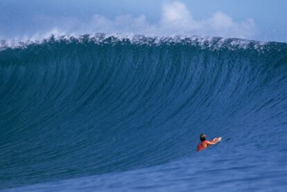 Teahupoo, ola para la prácitca del surf en Tahití
