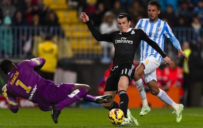 Bale marca el segundo gol del Madrid.